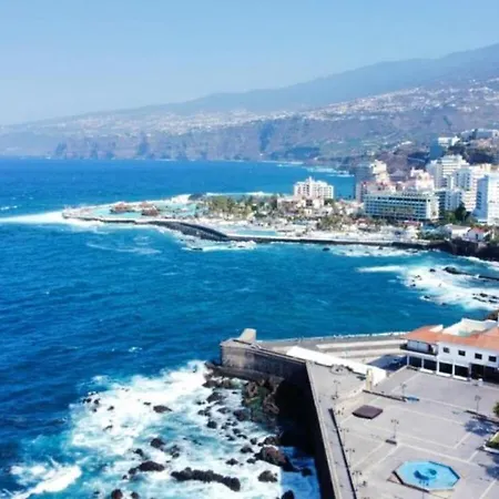 Doble Sin Cocina, Cerca De Playa Jardin Con Piscina Y Wifi En Puerto De La Cruz 아파트 푸에르토 드 라 크루즈